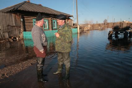 Дата: 05.05.2010, Затопленая деревня в Красноярском крае.