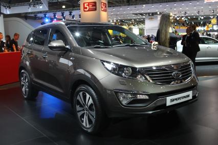 Открытие Московского международного автосалона - 2010, 25 августа 2010 года. KIA SPORTAGE (КИА Спортейдж)