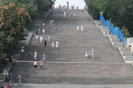 г. Одесса Потемкинская лестница. 10 августа 2010г.