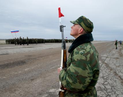 17 апреля 2010. Волгоград. Репетиция парада 9 мая.