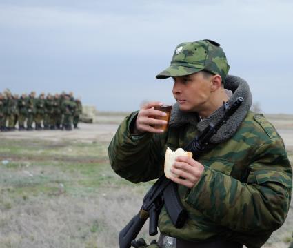 17 апреля 2010. Волгоград. Репетиция парада 9 мая.