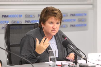Глава Рособрнадзора - Любовь Глебова 30 августа 2010 год.