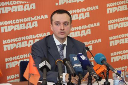 Сергей Разгулин - Замдиректора Департамента налоговой и таможенно-тарифной политики Министерства финансов. Фото: 09 сентября 2010 год. В гостях у КП.