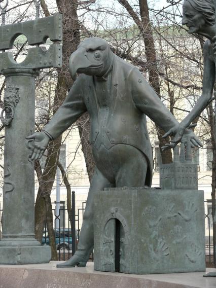 г. Москва 2008г. Скульптурная композиция ДЕТИ - ЖЕРТВЫ ПОРОКОВ ВЗРОСЛЫХ. Фото: 01.04.2008