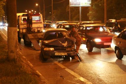 5 мая 2010 года. Авария. Улица. Вечер. Дождь. Милиция. ДПС. ГИБДД. ГАИ.