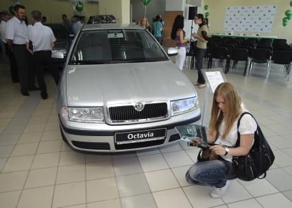 31 мая 2010, Волгоград. Автосалон Skoda.