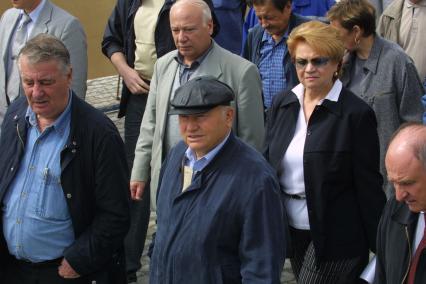 9 августа 2003 года. Юрий Лужков. Кепка.