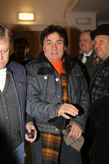 28 сентября 2010 года. Театр Эстрады. Вечер памяти Валентины Толкуновой. На снимке: певец Александр Серов.