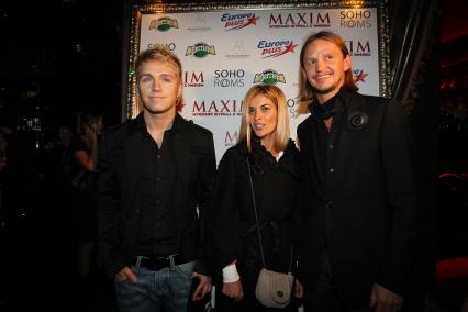 23 сентября 2010 года. Клуб Soho rooms. Премия 100 самых сексуальных женщин по версии журнала Maxim. На снимке: группа _БиС.