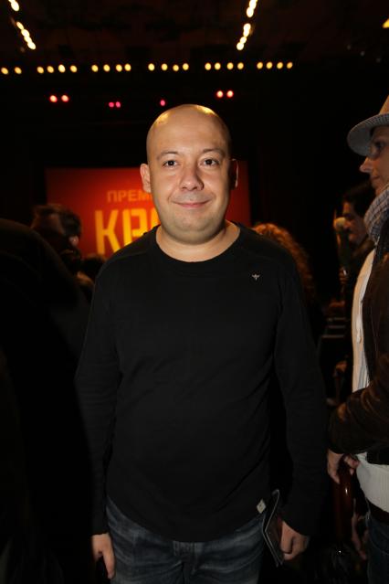 22 сентября 2010 года. Кинотеатр ПУШКИНСКИЙ. Премьера фильма КРАЙ. На снимке: режиссер Алексей Герман-младший.