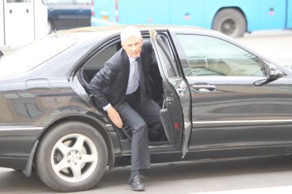 Дата снимка: 04.10.2010.
Конкурс УЧИТЕЛЬ ГОДА 2010 прошел в Магнитогорске. На снимке : министр образования и науки Фурсенко Андрей Александрович.
