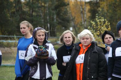 Дата съемки : 16.10.2010.  В городе Ногинске прошел отбор на шоу ЖЕСТОКИЕ ИГРЫ , в этом отборе учавствовала работник КП  Надежда Шульга  - журналист отдела телевидения! На фото : Надежда Шульга