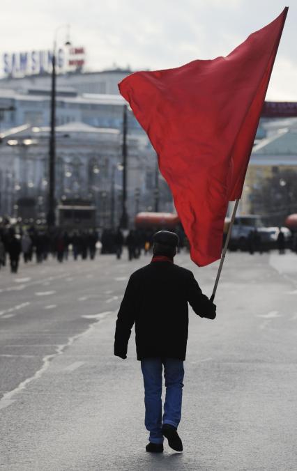 Митинги и шествия представителей левых сил, посвященные очередной годовщине Великой октябрьской социалистической революции, 7 ноября 2010.