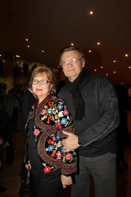 9 ноября 2010 года. Дом Кино. Творческий вечер режиссера Никиты Михалкова. На снимке: актер Борис Токарев.
