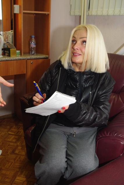 Лайма Вайкуле на гастролях в Саратове, 18 октября 2010 года. Певица, концерт, звезда российской эстрады