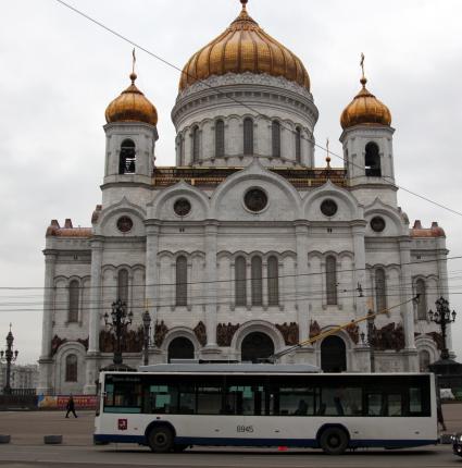 Дата съемки : 10.11.2010.
Пробки в Москве
На фото : собор