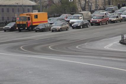 Дата съемки : 10.11.2010.
Пробки в Москве
На фото : пробка на дороге