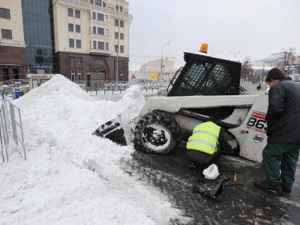 20 декабря 2010 года. Снегопад в Москве.