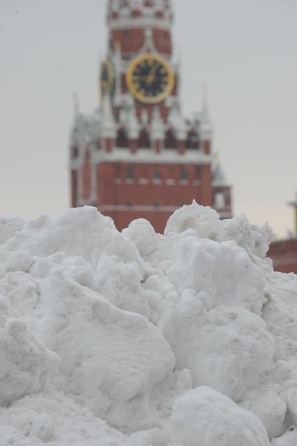 20 декабря 2010 года. Снегопад в Москве. Красная площадь.