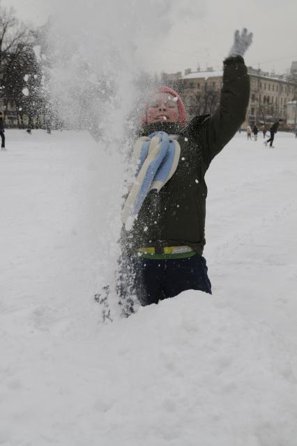 21 декабря 2009 года. Зима. Снег