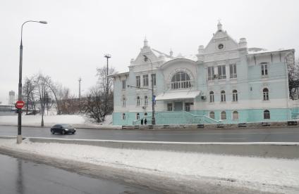 Московская окружная железная дорога (МОЖД), Москва, январь 2011 года. Здание вокзала.