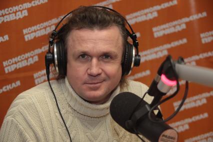 Дмитрий Волков эксрекодрсмен мира по плаванью  на РАДИО-КП, 26 ноября 2010 года.