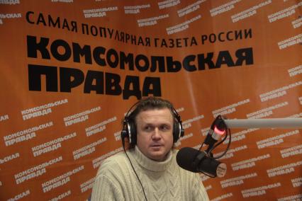 Дмитрий Волков эксрекодрсмен мира по плаванью  на РАДИО-КП, 26 ноября 2010 года.