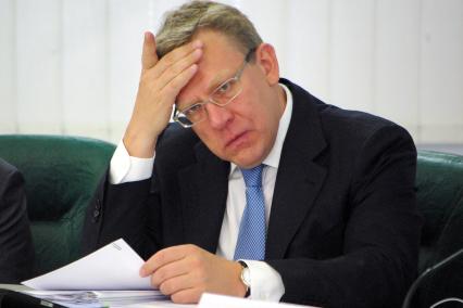 Вице-премьер, министр финансов РФ Алексей Кудрин в Саратове, 2 сентября 2009 года.
