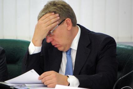 Вице-премьер, министр финансов РФ Алексей Кудрин в Саратове, 2 сентября 2009 года.