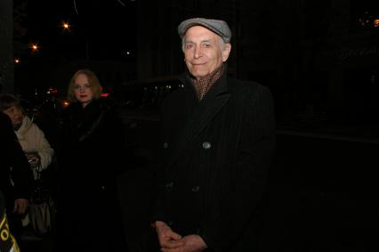 Василий Лановой, советский, российский актёр театра и кино, Народный артист СССР (1985). Саратов.28 марта 2009 года.