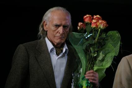 Василий Лановой, советский, российский актёр театра и кино, Народный артист СССР (1985). Саратов.28 марта 2009 года.