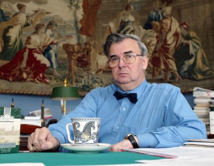 Георгий Вадимович Вилинбахов - Председатель Геральдического совета при Президенте Российской Федерации, государственный герольдмейстер. 01 ноября 2006 года.