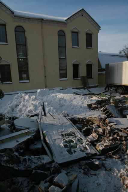 27 января 2010 года. Поселок Речник. Развалины