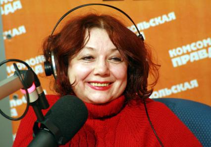 16 февраля 2010 года. Писательница Мария Арбатова.