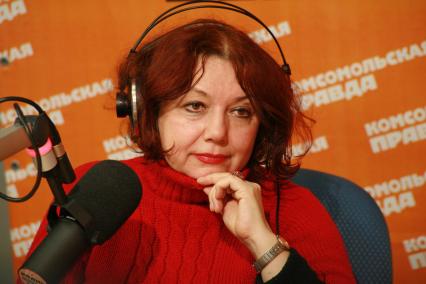 16 февраля 2010 года. Писательница Мария Арбатова.