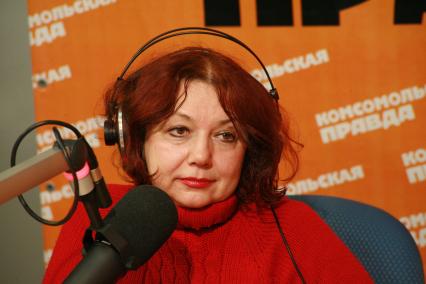 16 февраля 2010 года. Писательница Мария Арбатова.