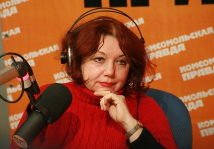 16 февраля 2010 года. Писательница Мария Арбатова.