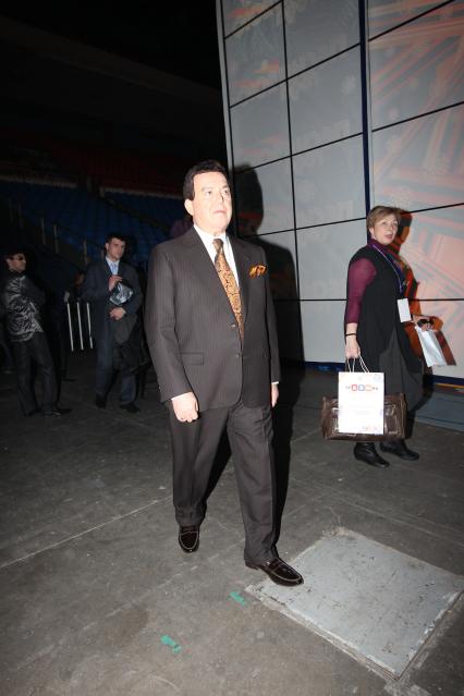 4 декабря 2010 года. СК ОЛИМПИЙСКИЙ. Концерт ПЕСНЯ ГОДА - 2010. На снимке: певец Иосиф Кобзон.