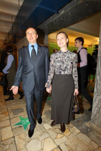 21 января 2011 Мосфильм. Вручение премии Национальной Академии кинематографических искусств и наук России ЗОЛОТОЙ ОРЕЛ. На снимке: актер, режиссер Николай Бурляев.