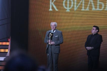 21 января 2011 Мосфильм. Вручение премии Национальной Академии кинематографических искусств и наук России ЗОЛОТОЙ ОРЕЛ. На снимке: композитор Евгений Дога.