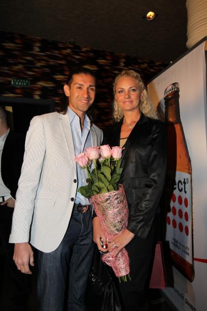 27 января 2011 Вечеринка Happy Birthday Masha в честь дня рождения Маши Малиновской. На снимке: футболист Руслан Нигматуллин.