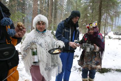 14 февраля 2010 года. Радищево. Масленица 2010. Ярослава Танькова.