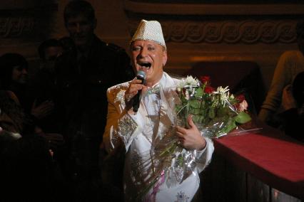Сергей Пенкин на концерте в Саратове, 2 апреля 2009 года.