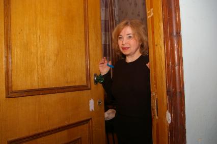 Жена Юрия Куклачева,с которой он прожил более 40 лет вместе , Саратов, 19 марта2009 года. Юрий Куклачев