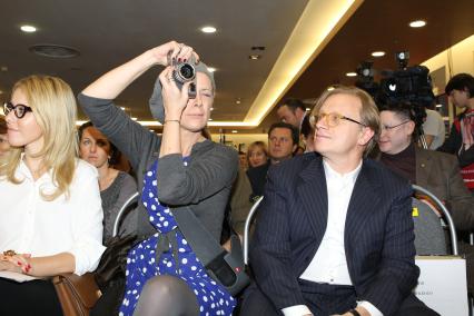 08 февраля 2011. Россия, Москва, Магазин Республика. Пионерские чтения журнала Русский пионер. На снимке: писательница и издатель Вероника Белоцерковская