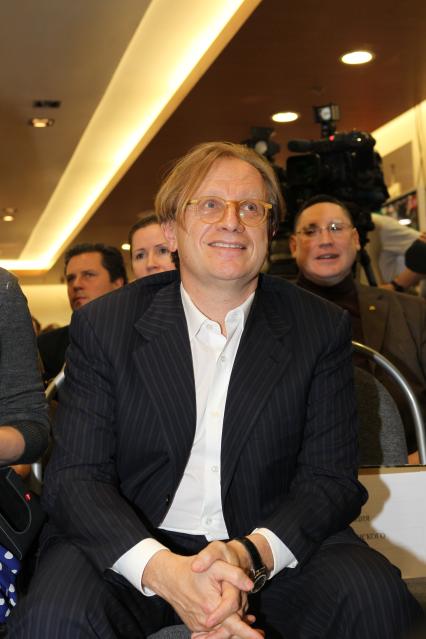 08 февраля 2011. Россия, Москва, Магазин Республика. Пионерские чтения журнала Русский пионер. На снимке: Бизнесмен Борис Белоцерковский.
