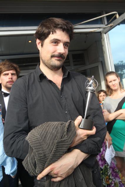 26 июня 2010 года. Кинотеатр ПУШКИНСКИЙ. 32-й Московский международный кинофестиваль (ММКФ). Закрытие. На снимке: режиссер Йоханнес Набер.