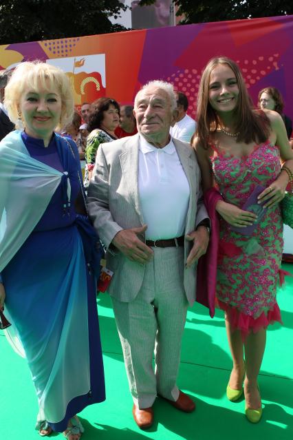 26 июня 2010 года. Кинотеатр ПУШКИНСКИЙ. 32-й Московский международный кинофестиваль (ММКФ). Закрытие. На снимке: режиссер Георгий Натансон.