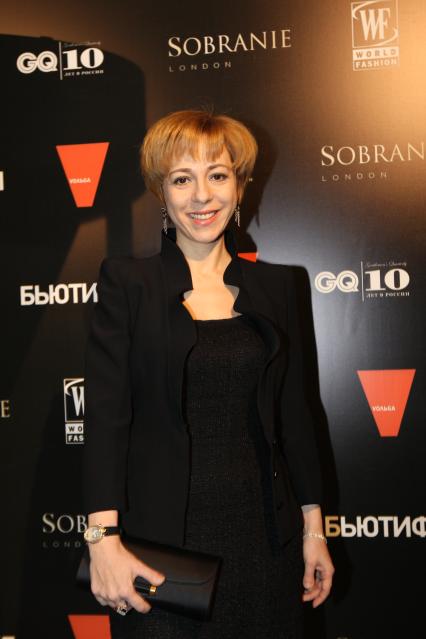Премьера фильма БЬЮТИФУЛ в кинотеатре ПИОНЕР, 21 февраля 2011 года. На фото: телеведущая Марианна Максимовская