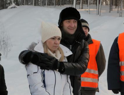 тест драйв бмв на снежном порытии в окрестностях питера 
25.02.2011